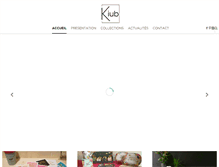 Tablet Screenshot of kiub-edition.com